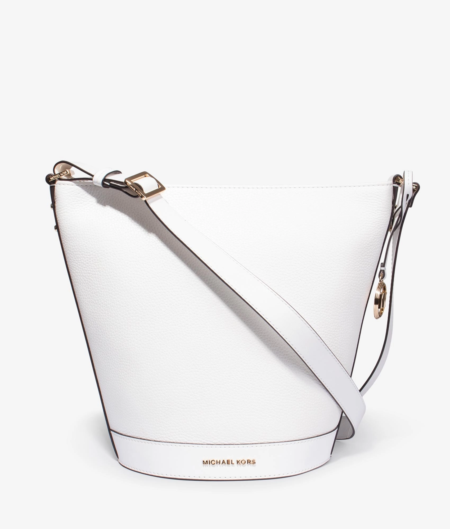 Townsend bucket crossbody in optic white