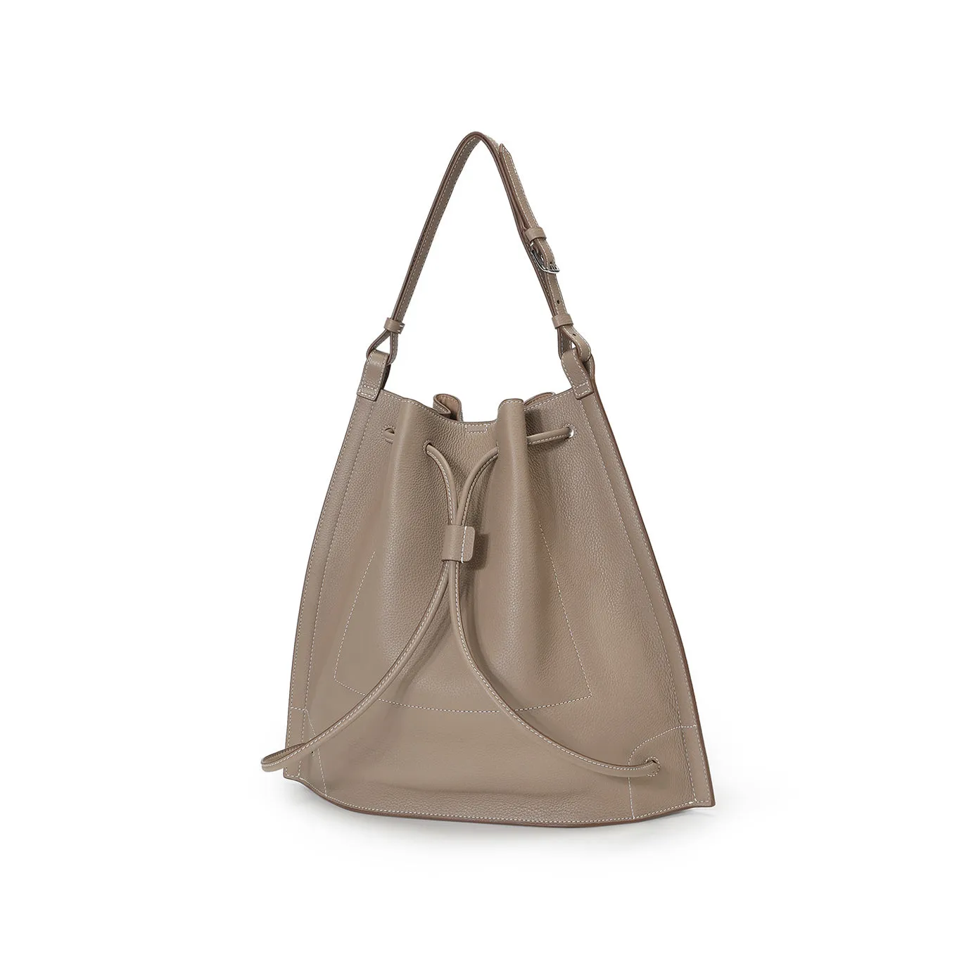 Ursula 2-Way Hobo Backpack - Turtledove