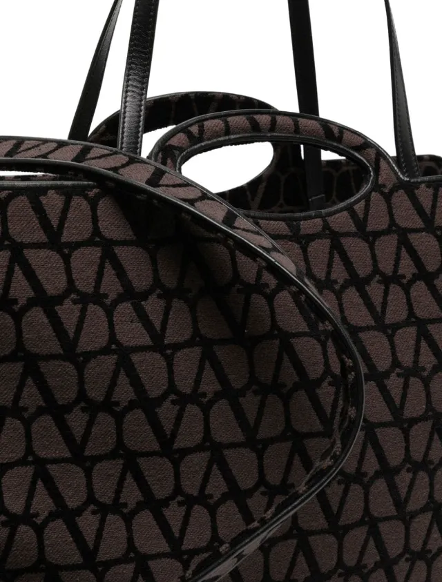 Valentino Garavani Le Troisi??me Toile Iconographe canvas tote bag