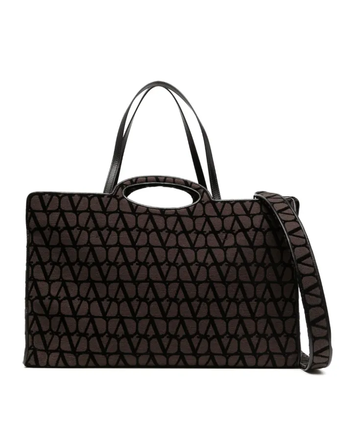 Valentino Garavani Le Troisi??me Toile Iconographe canvas tote bag