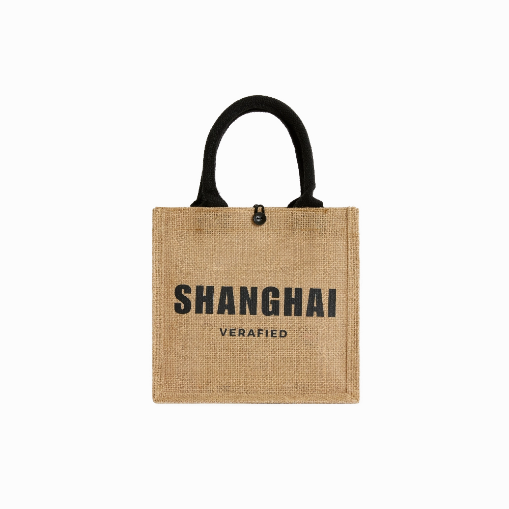 VERAFIED Straw Mini Tote Bag