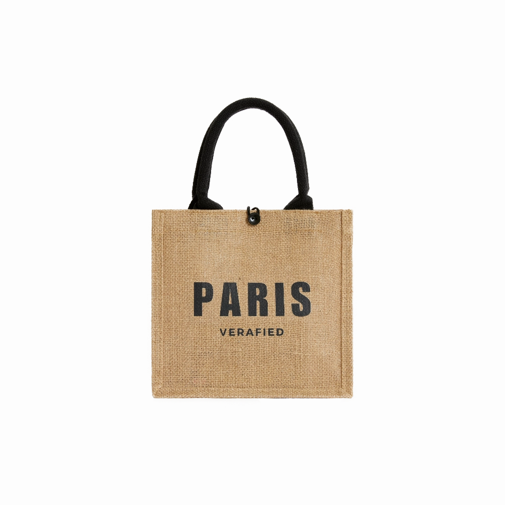 VERAFIED Straw Mini Tote Bag