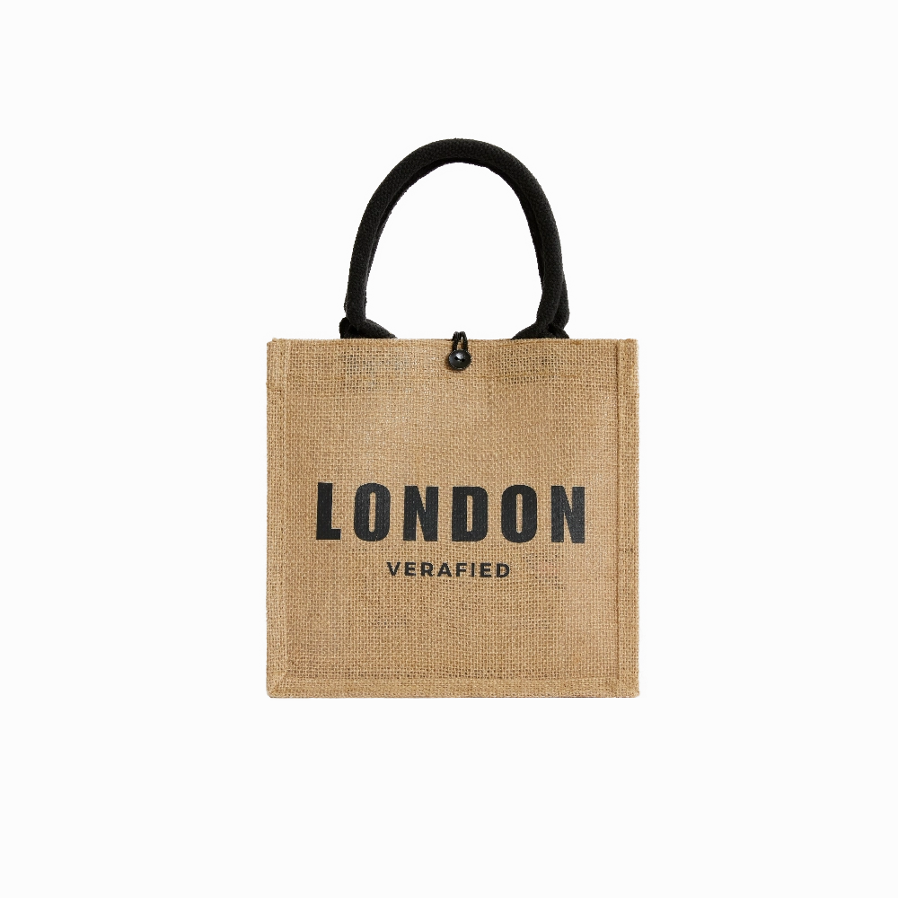 VERAFIED Straw Mini Tote Bag