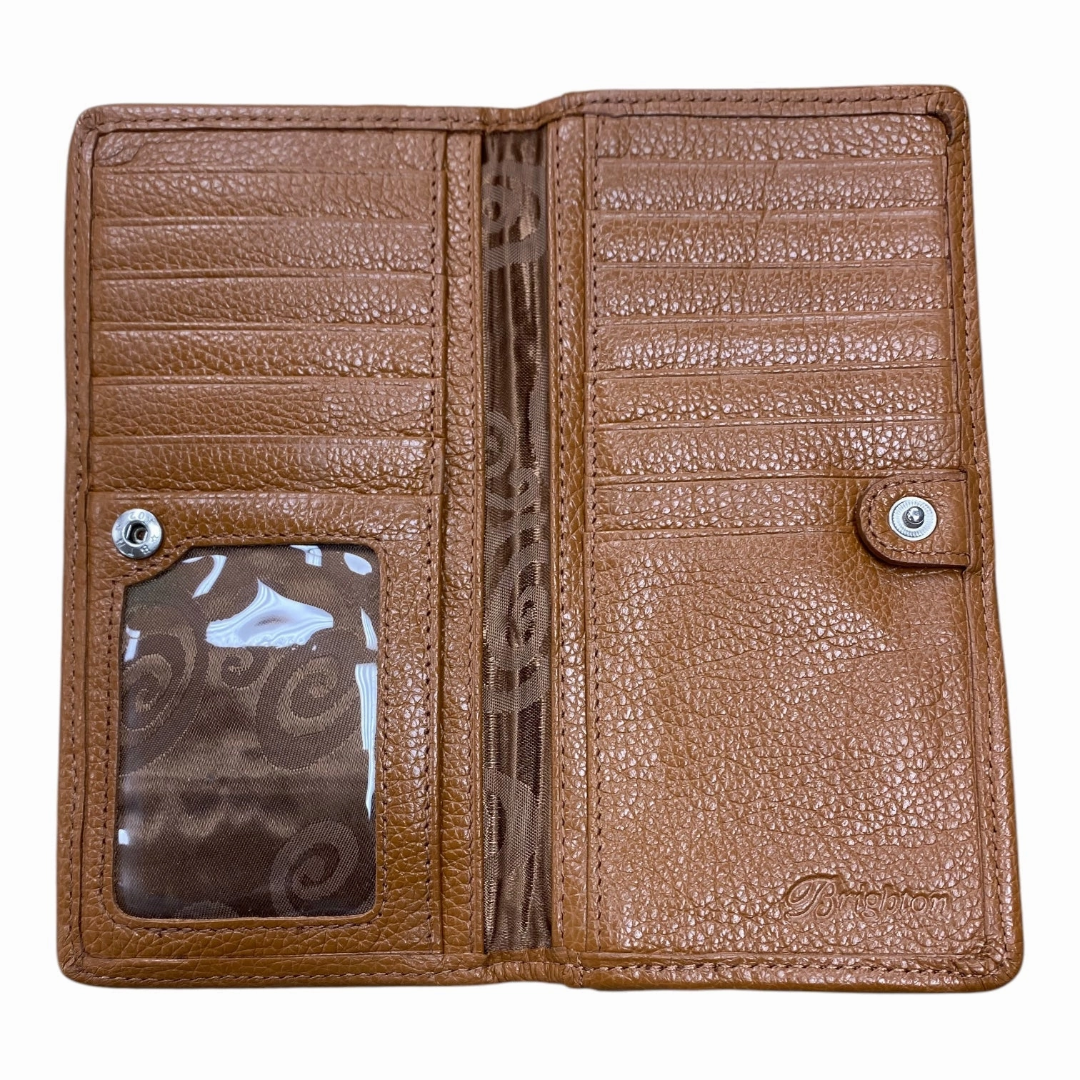 Wallet Designer By Brighton In Brown & Silver, Size:Large