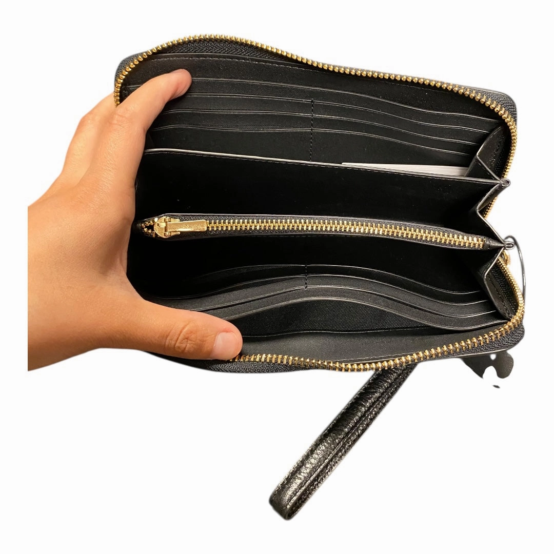 Wallet Designer By Coach In Black, Size:Medium