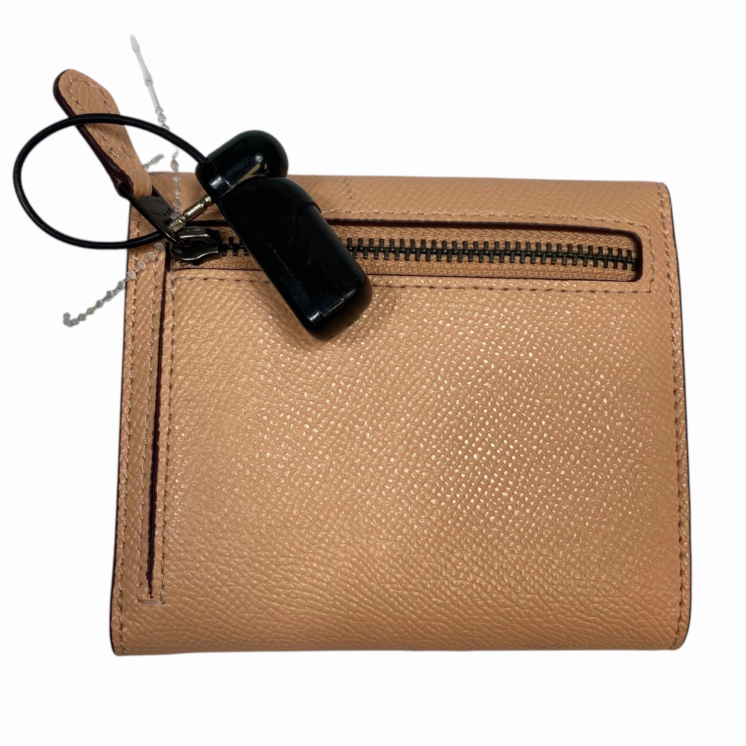 Wallet Designer By Coach In Peach, Size:Medium