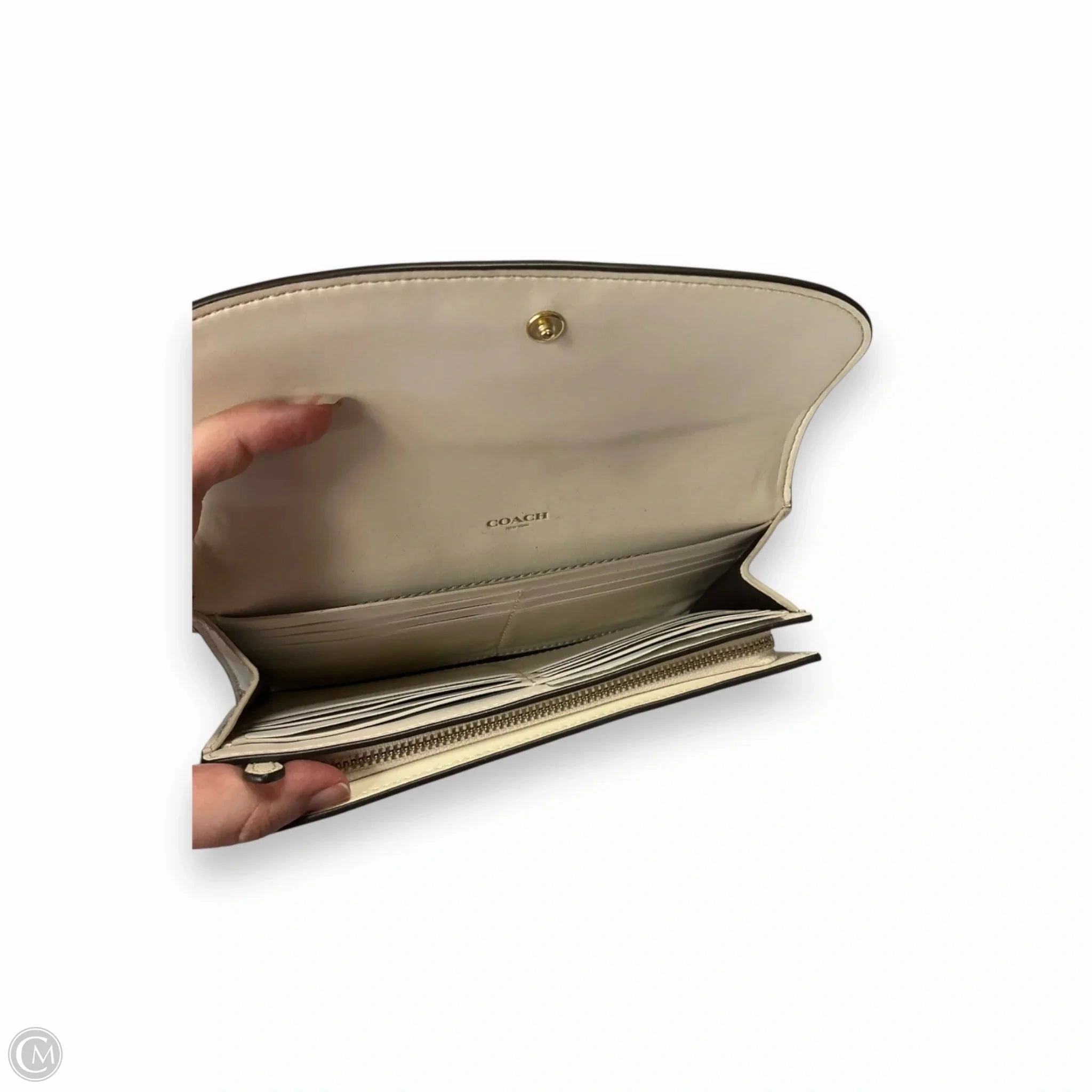 Wallet Designer By Coach, Size: Large