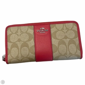 Wallet Designer By Coach, Size: Large