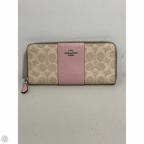 Wallet Designer By Coach, Size: Large