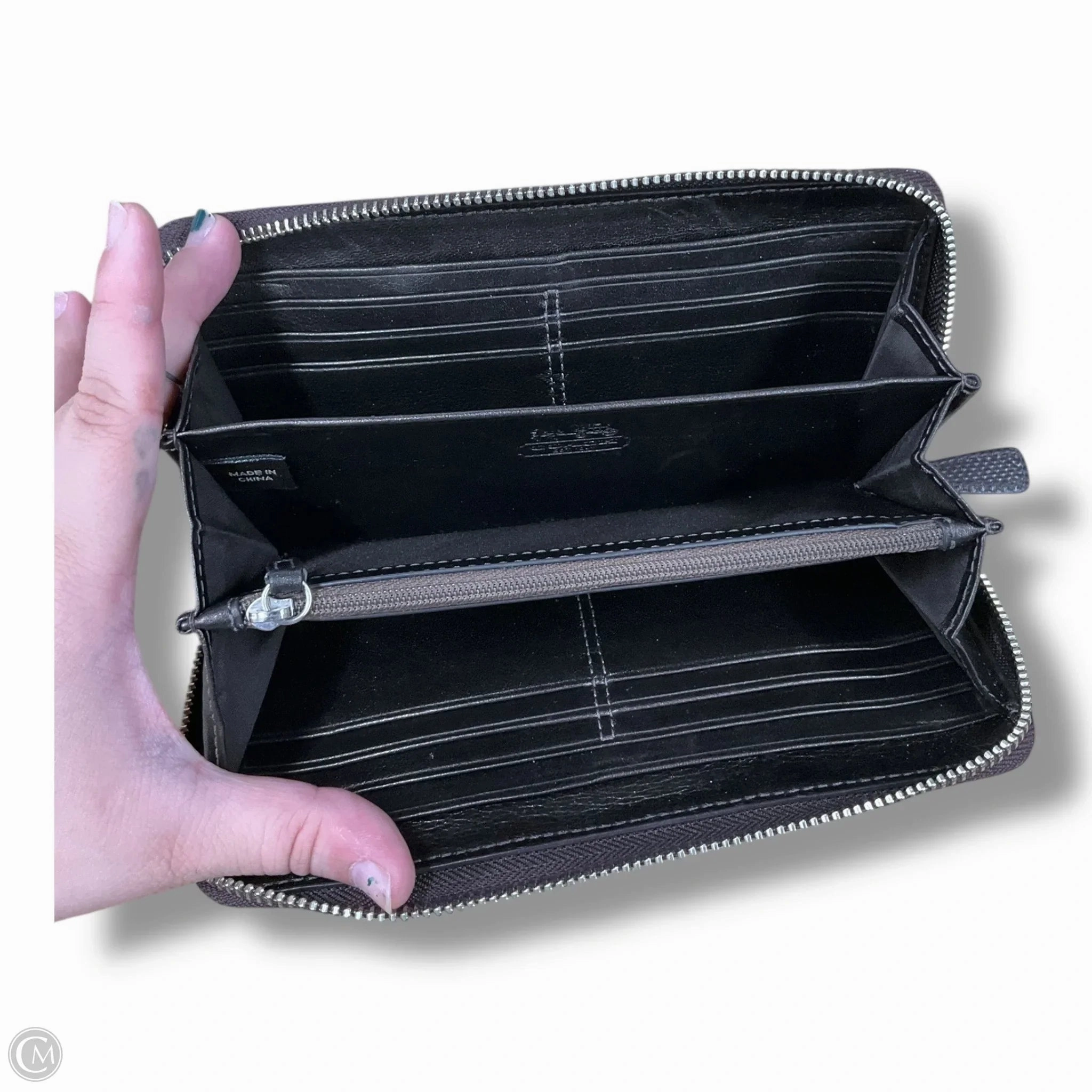 Wallet Designer By Coach, Size: Large