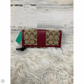 Wallet Designer By Coach, Size: Medium