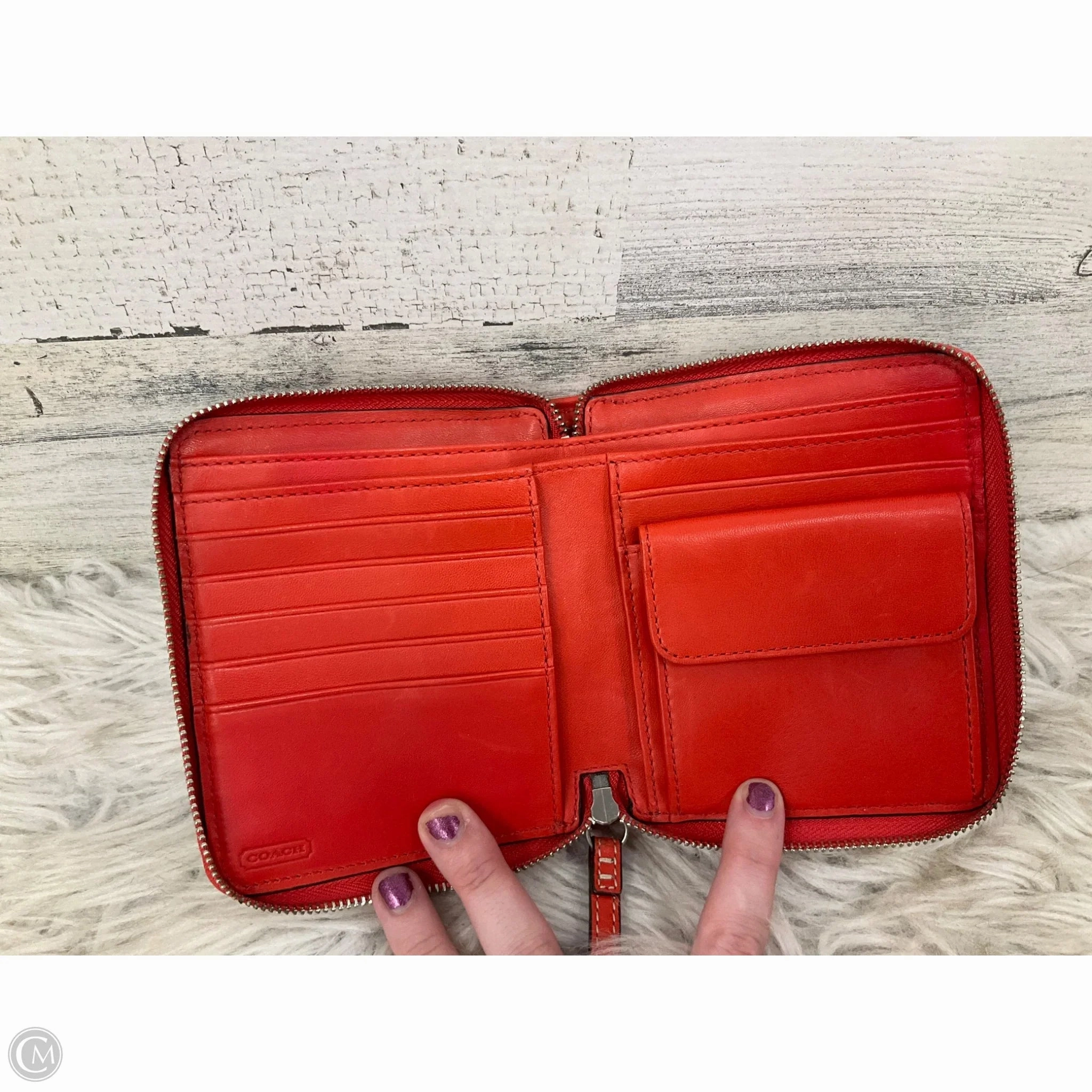 Wallet Designer By Coach, Size: Small