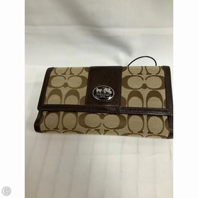 Wallet Designer By Coach, Size: Small