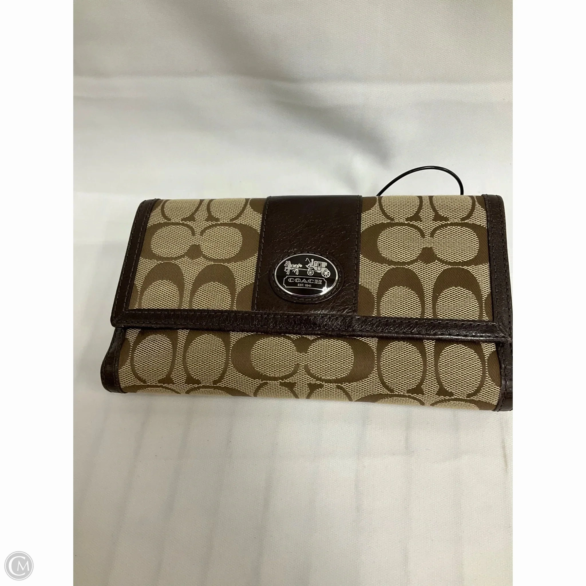 Wallet Designer By Coach, Size: Small