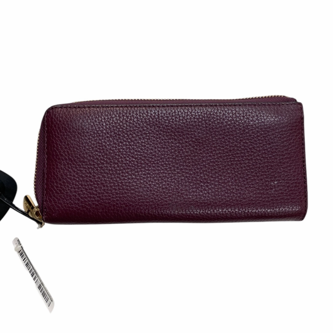 Wallet Designer By Michael Kors In Purple, Size:Medium