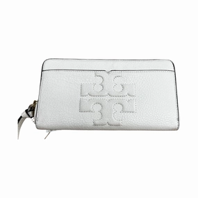 Wallet Designer By Tory Burch In Cream, Size:Medium