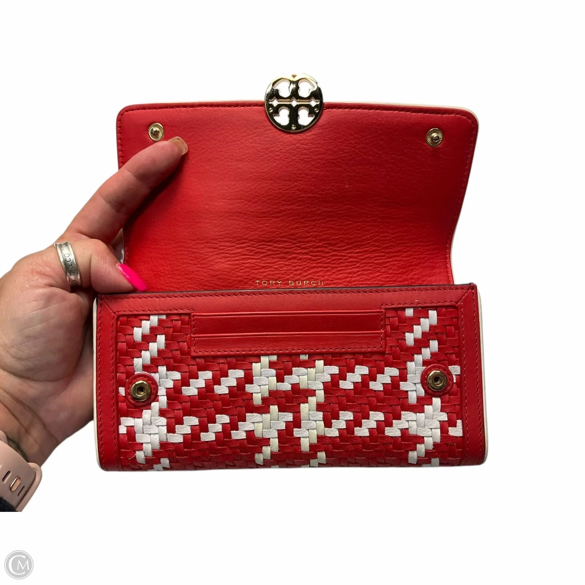 Wallet Designer By Tory Burch, Size: Medium