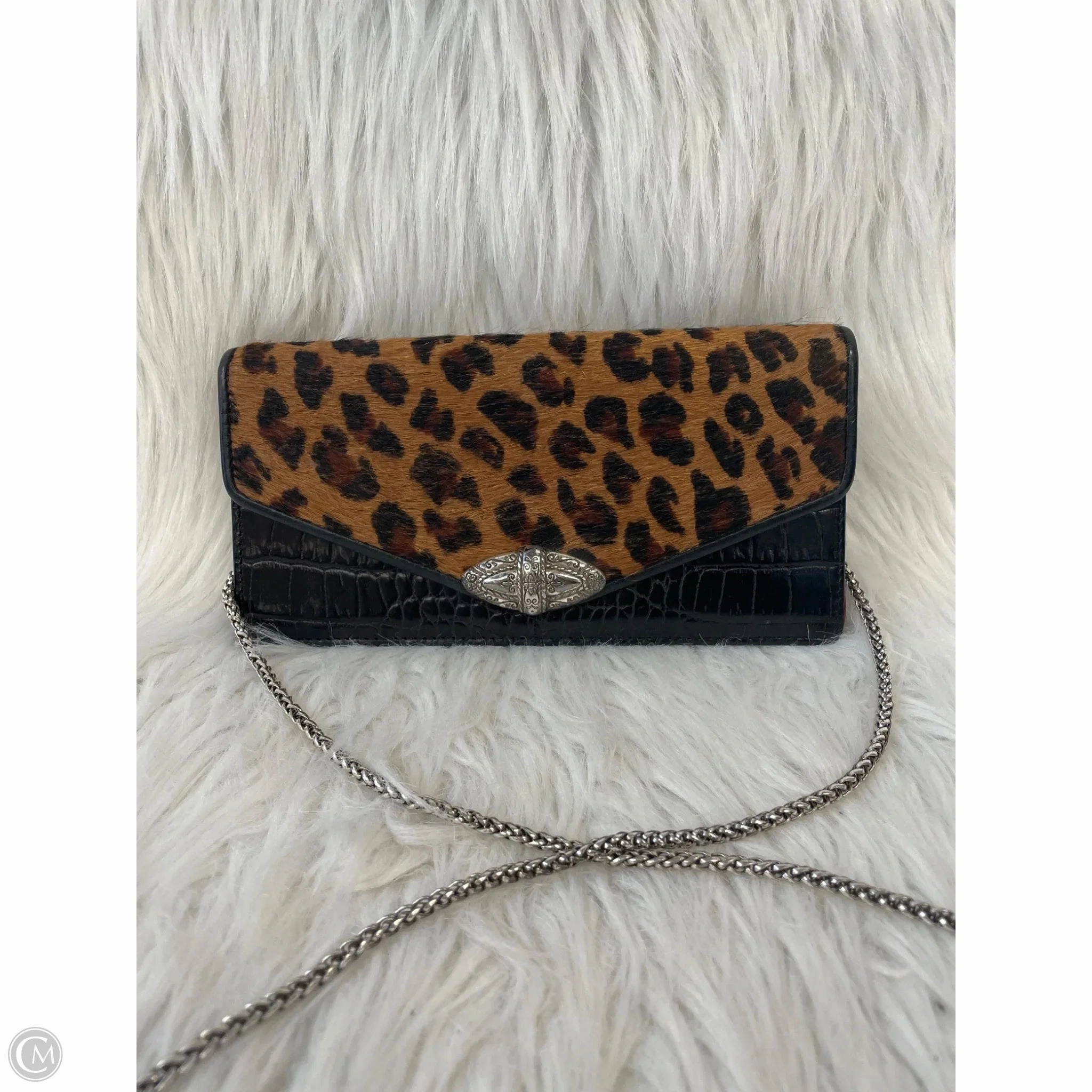 Wallet Leather By Brighton, Size: Large