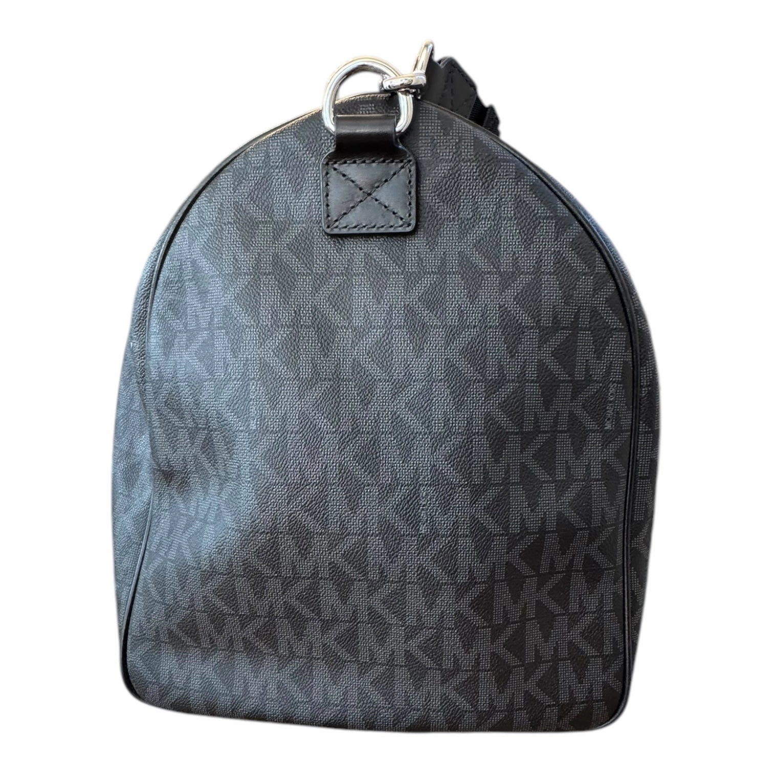 Weekender Duffle Designer By Michael Kors In Black & Grey, Size:Large