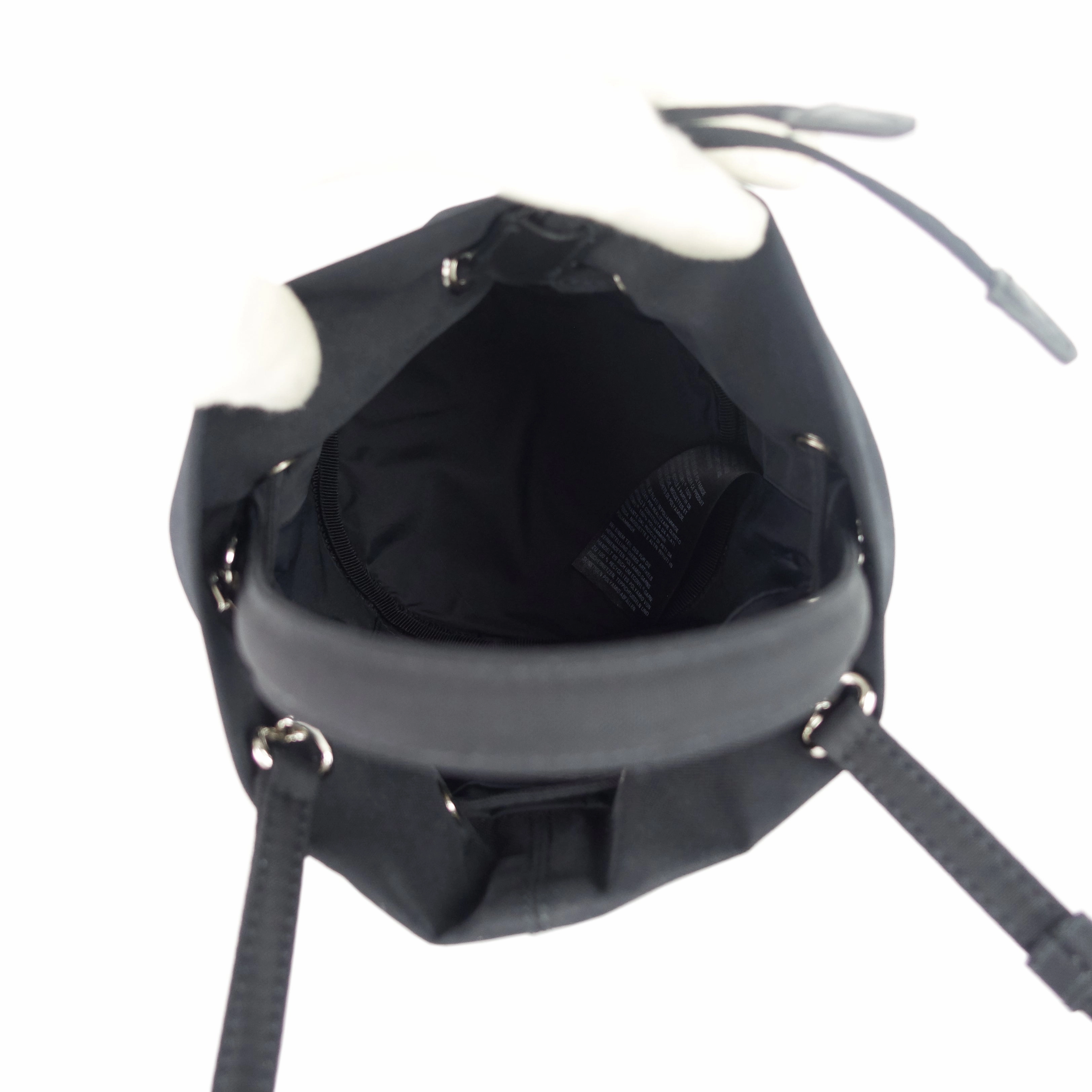 Wheel XS Nylon Drawstring Bucket Bag