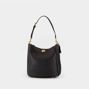 Willow Soft Bucket Bag - Coach - Leather - Black