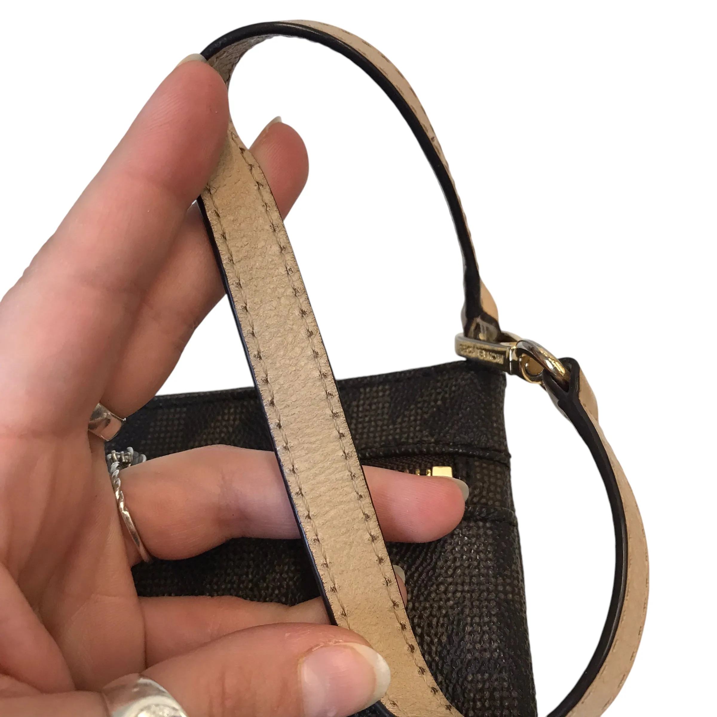 Wristlet Designer By Michael Kors In Brown, Size:Medium