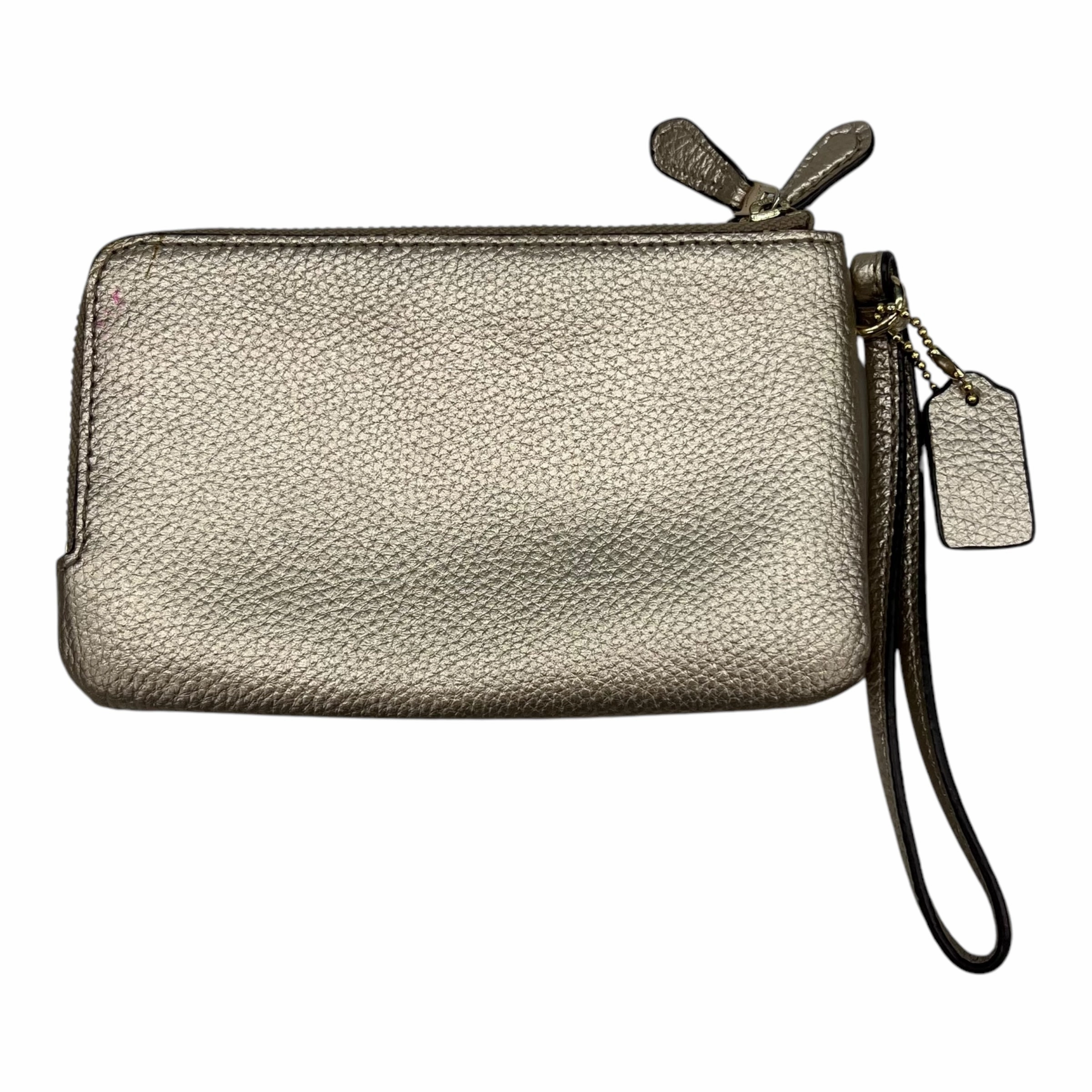 Wristlet Designer By Coach In Tan, Size:Small