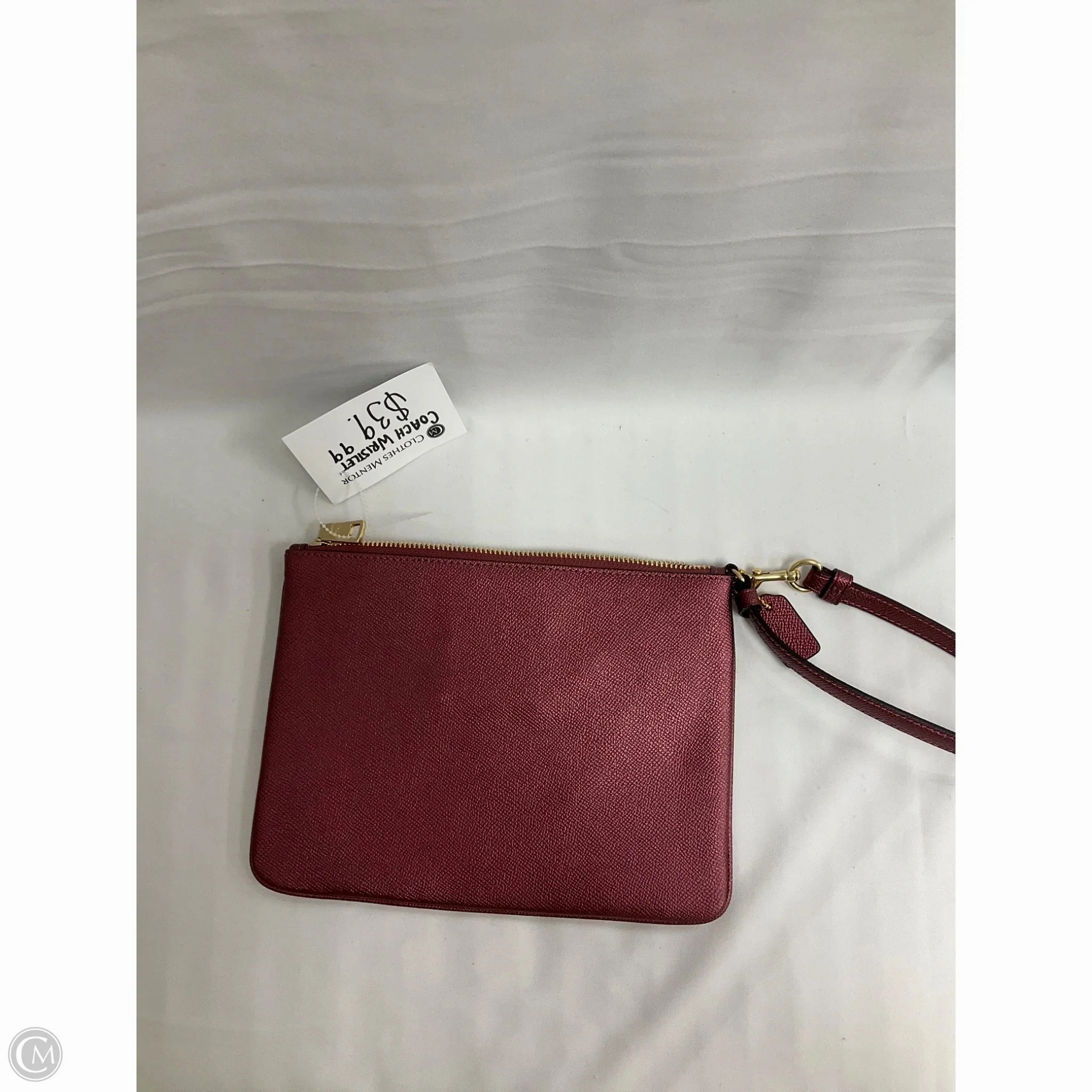 Wristlet Designer By Coach, Size: Large
