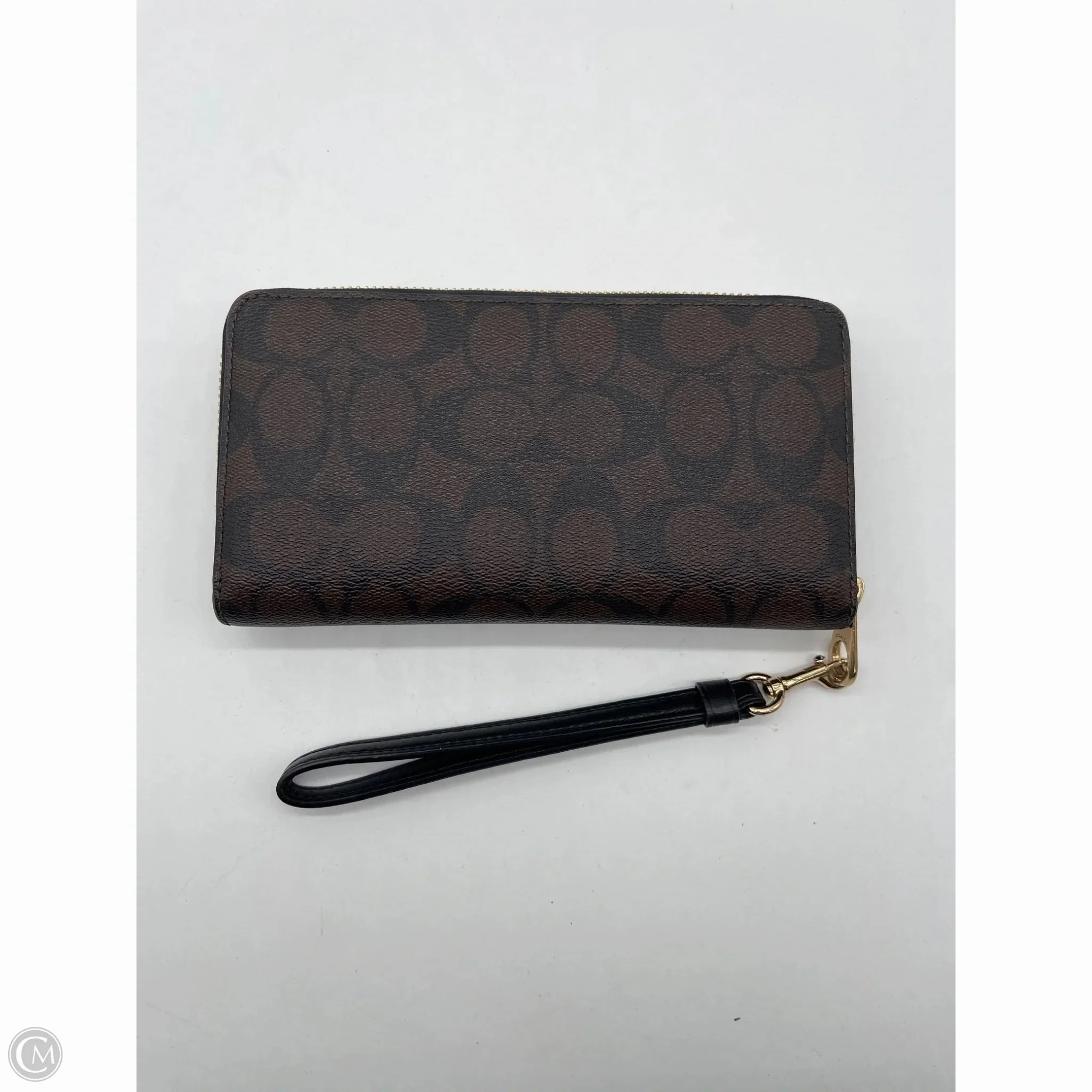 Wristlet Designer By Coach, Size: Large