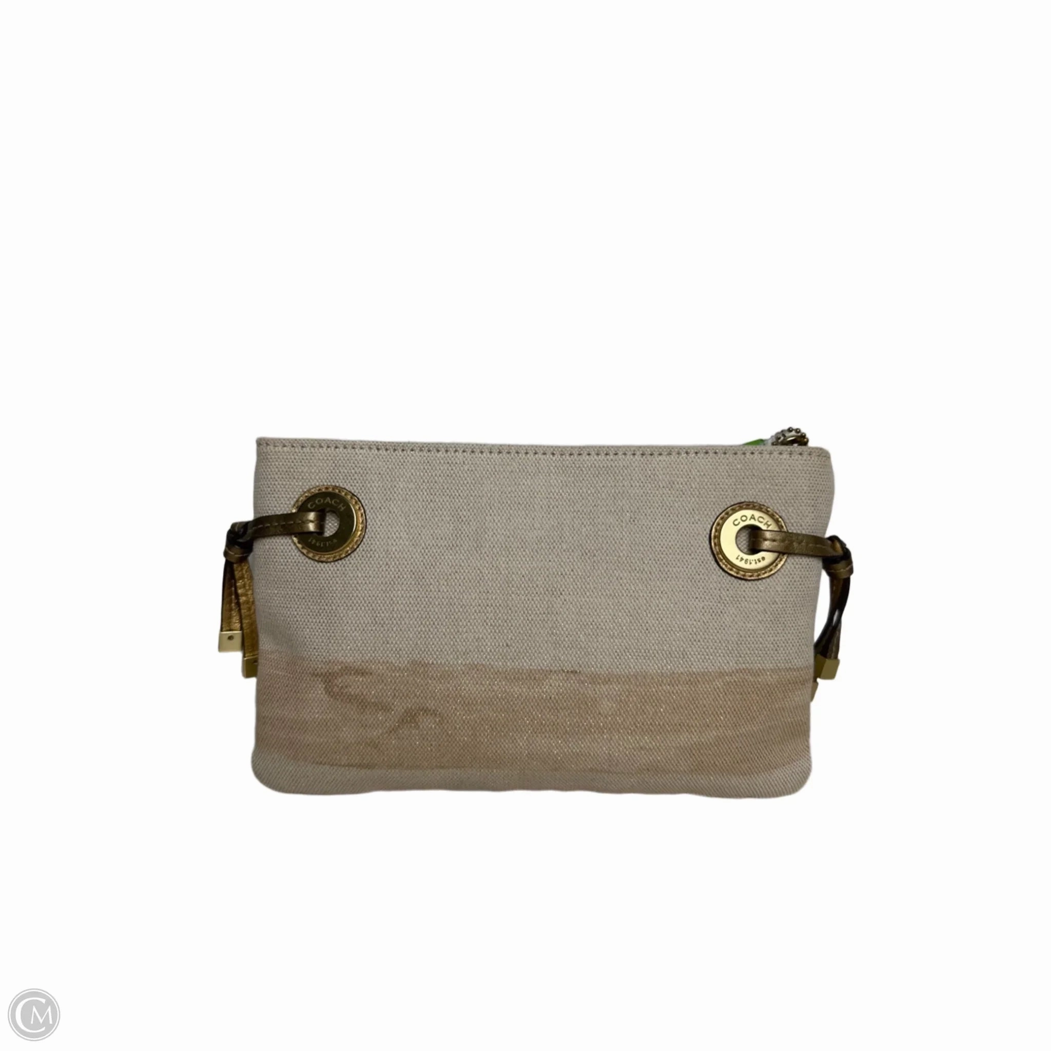 Wristlet Designer By Coach, Size: Large