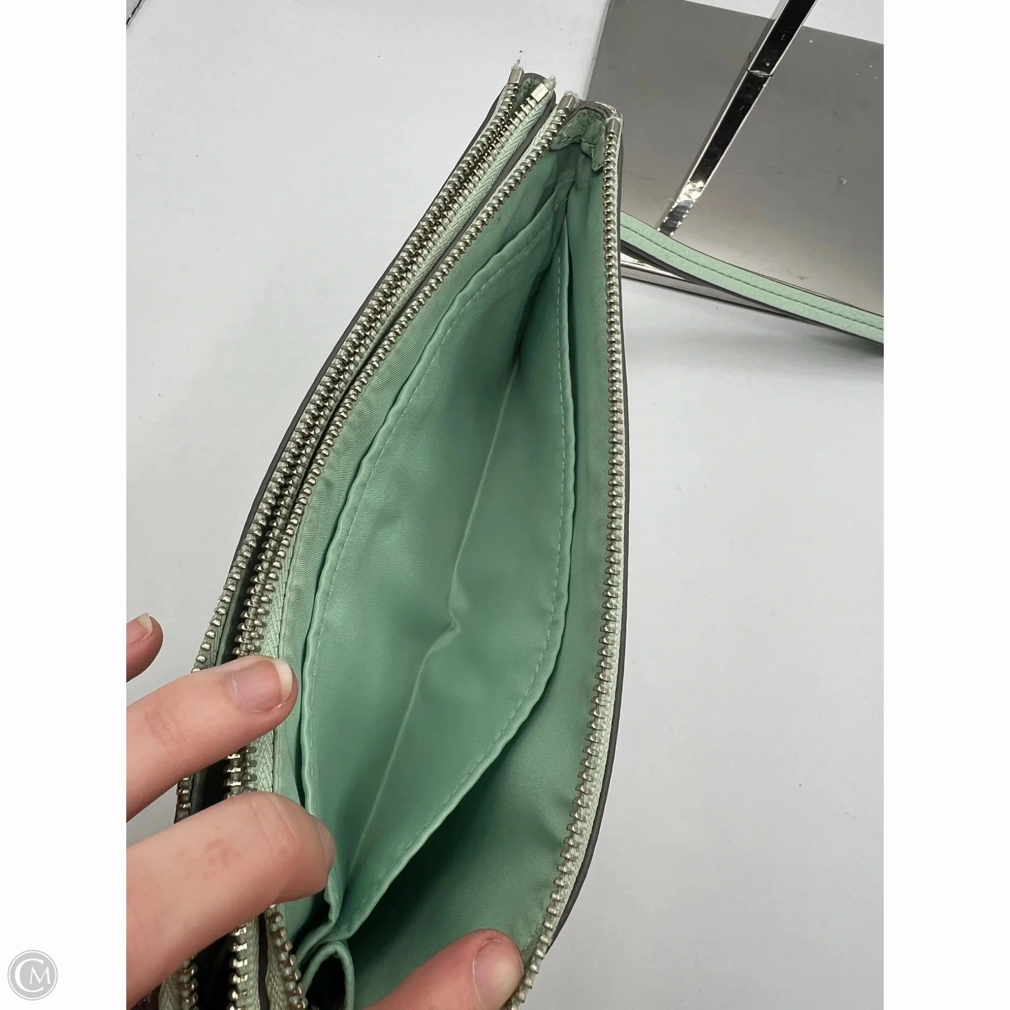 Wristlet Designer By Coach, Size: Large