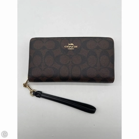 Wristlet Designer By Coach, Size: Large