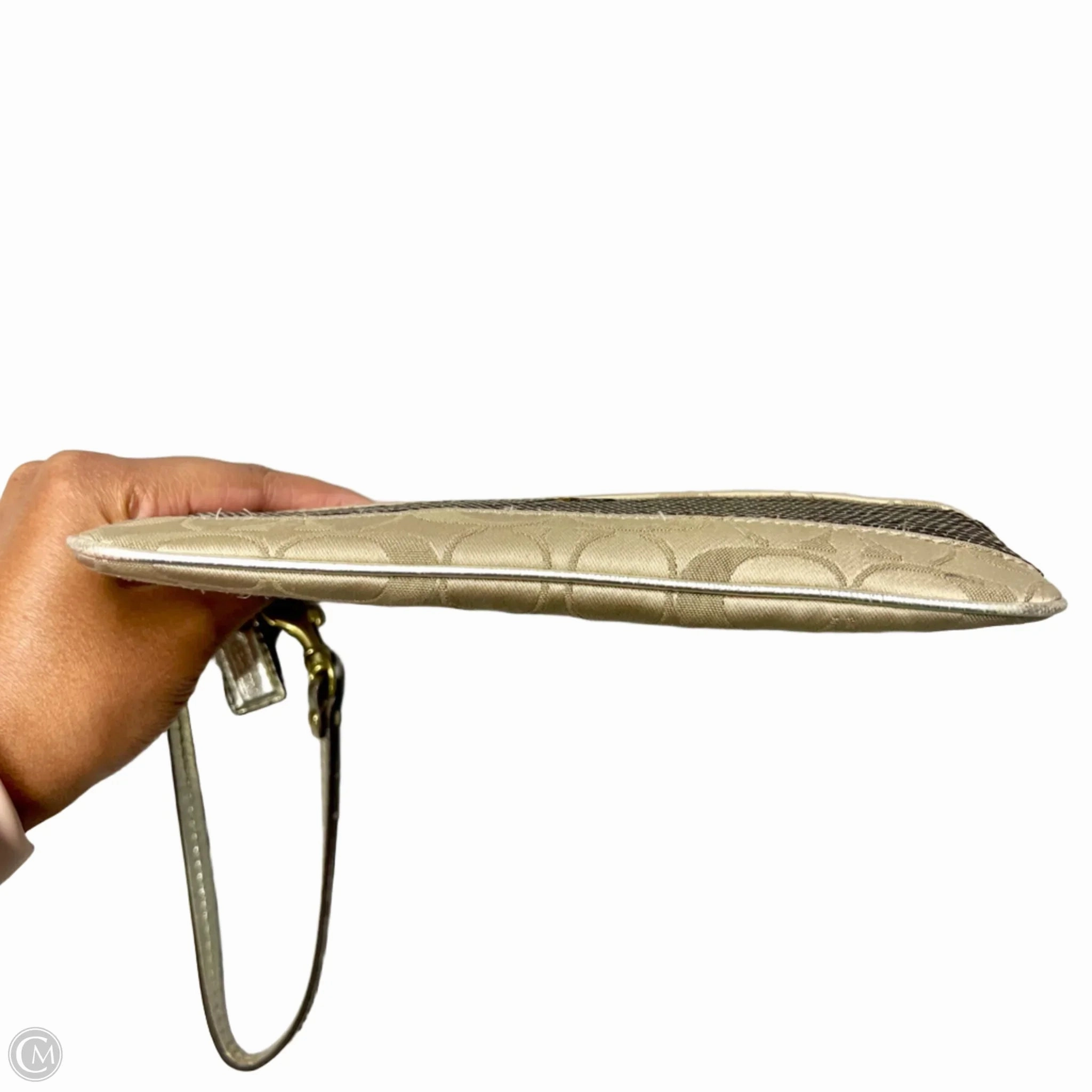 Wristlet Designer By Coach, Size: Medium