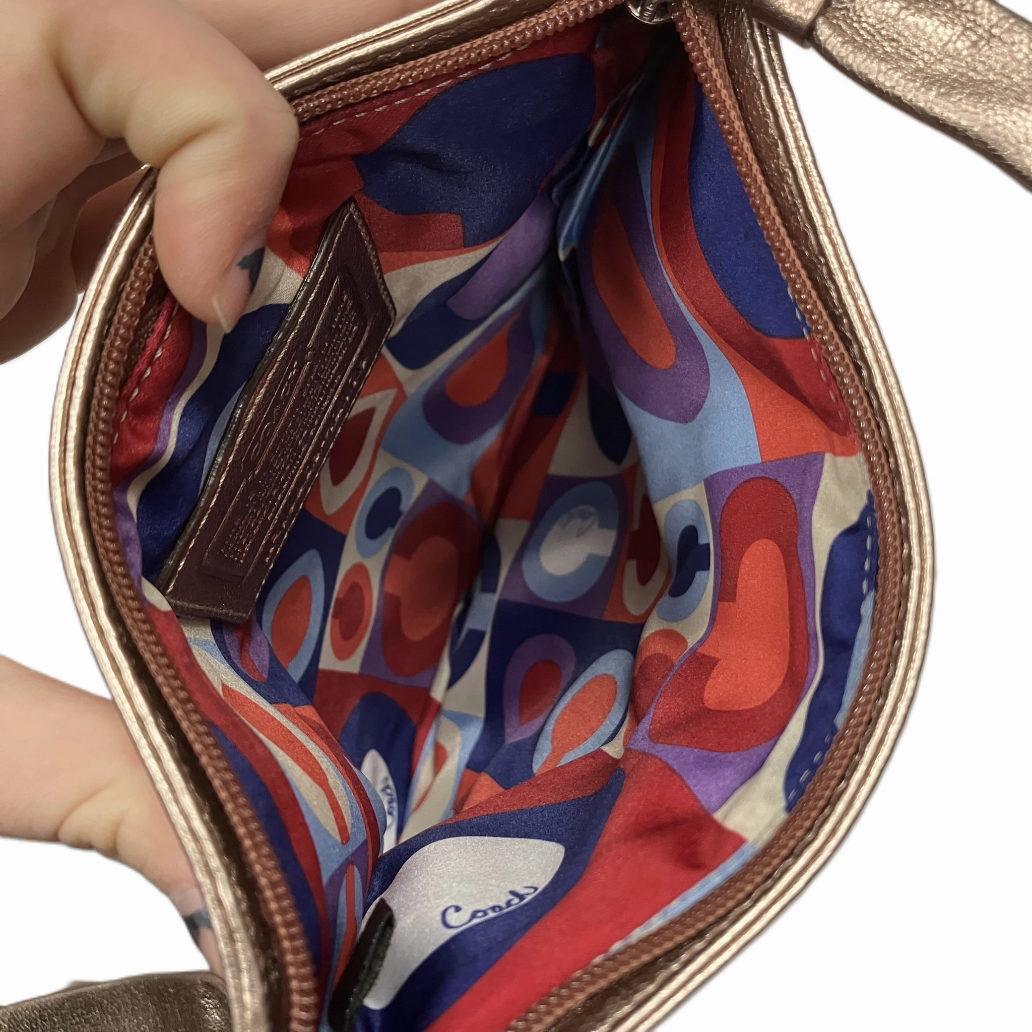 Wristlet Designer By Coach, Size: Medium