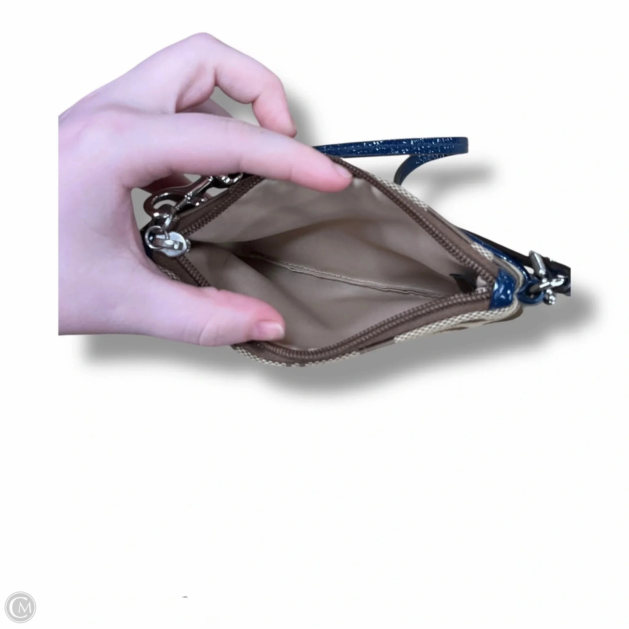 Wristlet Designer By Coach, Size: Medium