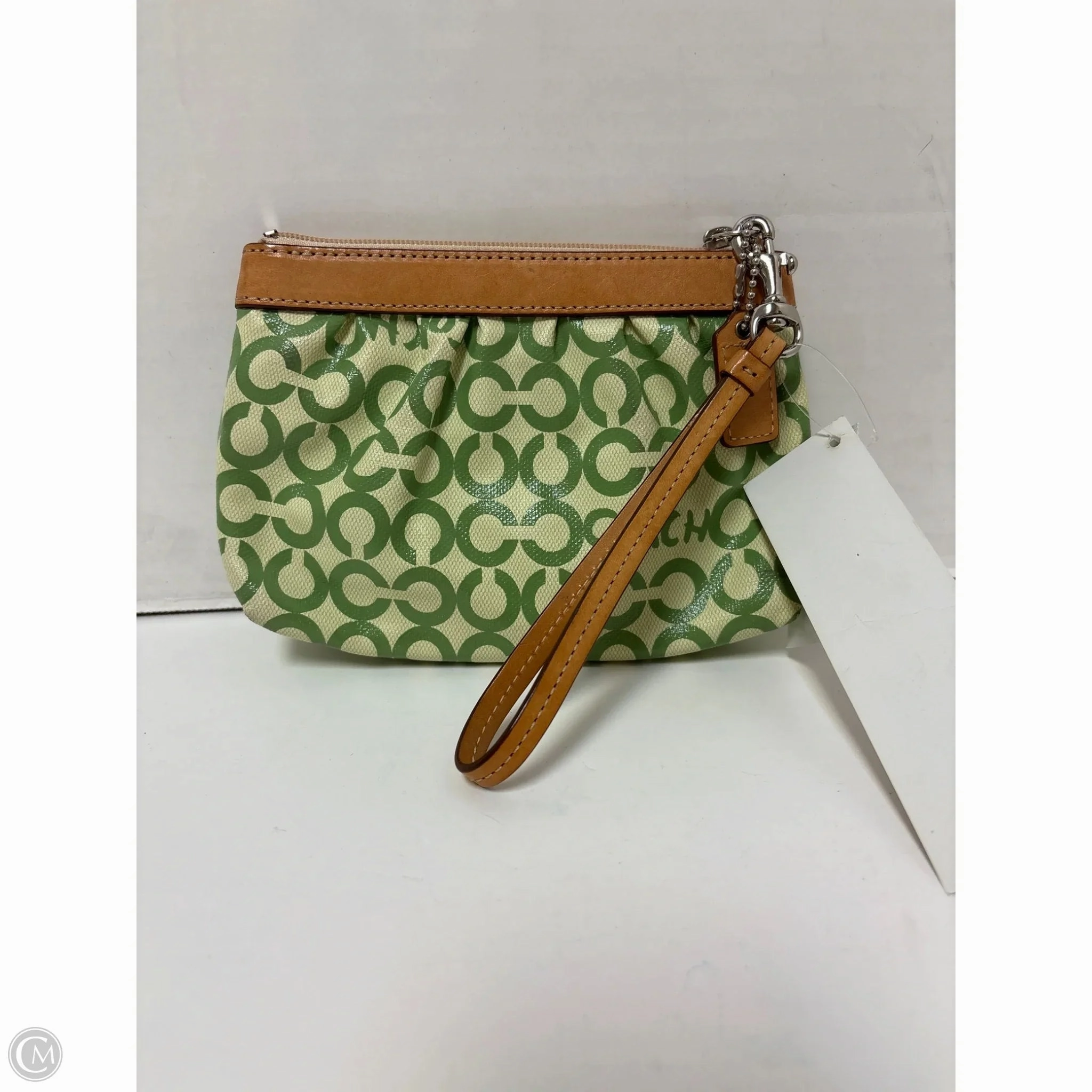 Wristlet Designer By Coach, Size: Medium