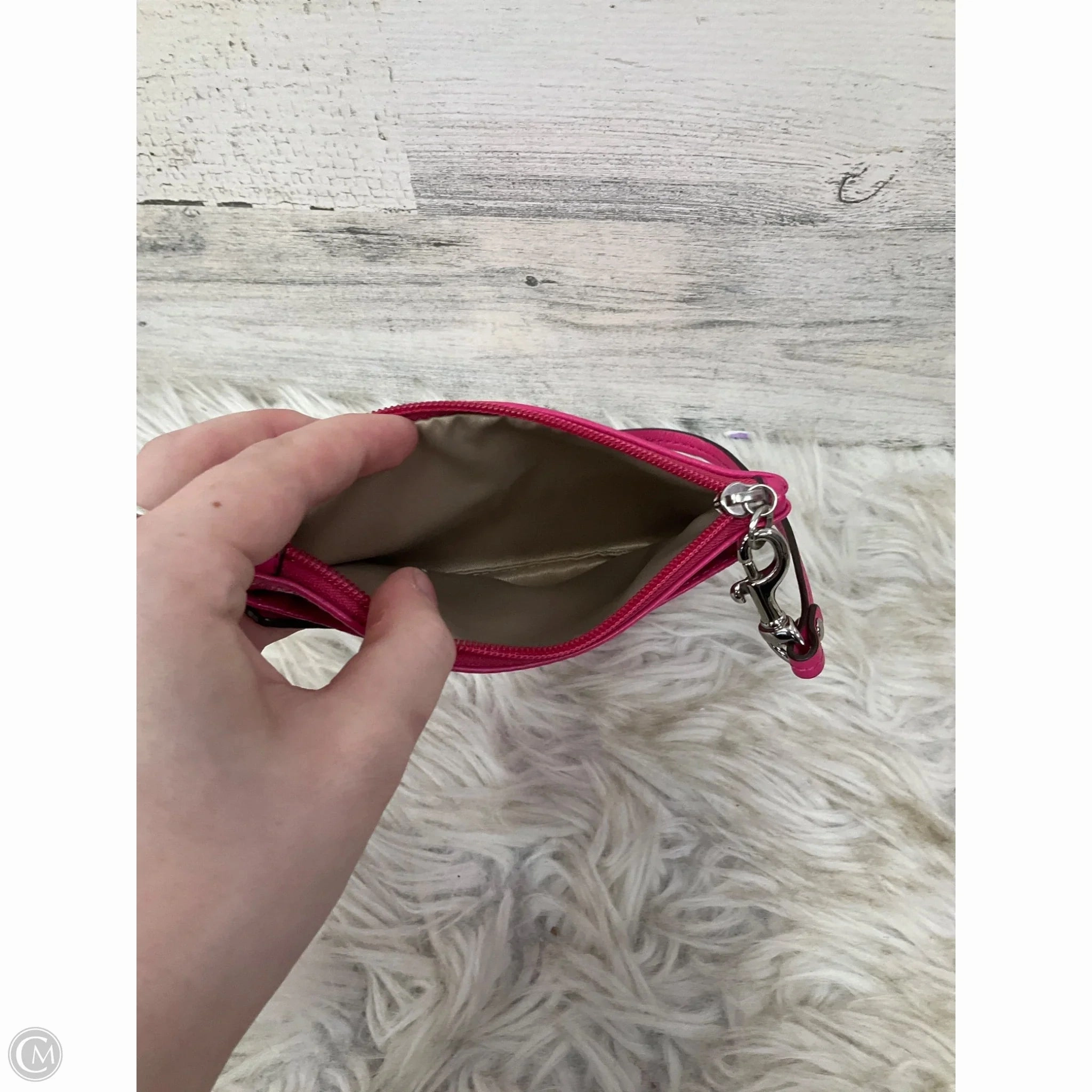 Wristlet Designer By Coach, Size: Medium