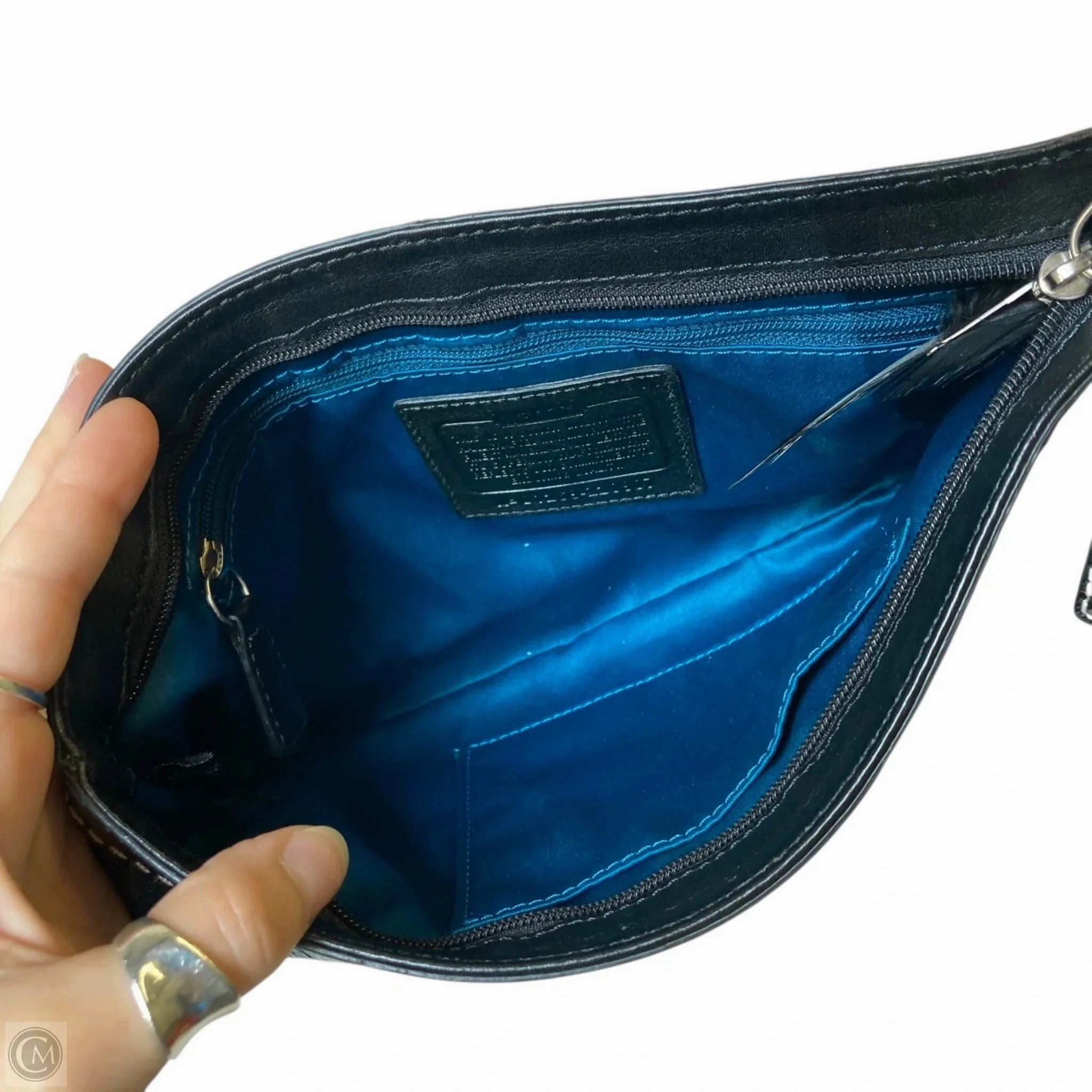 Wristlet Designer By Coach, Size: Medium