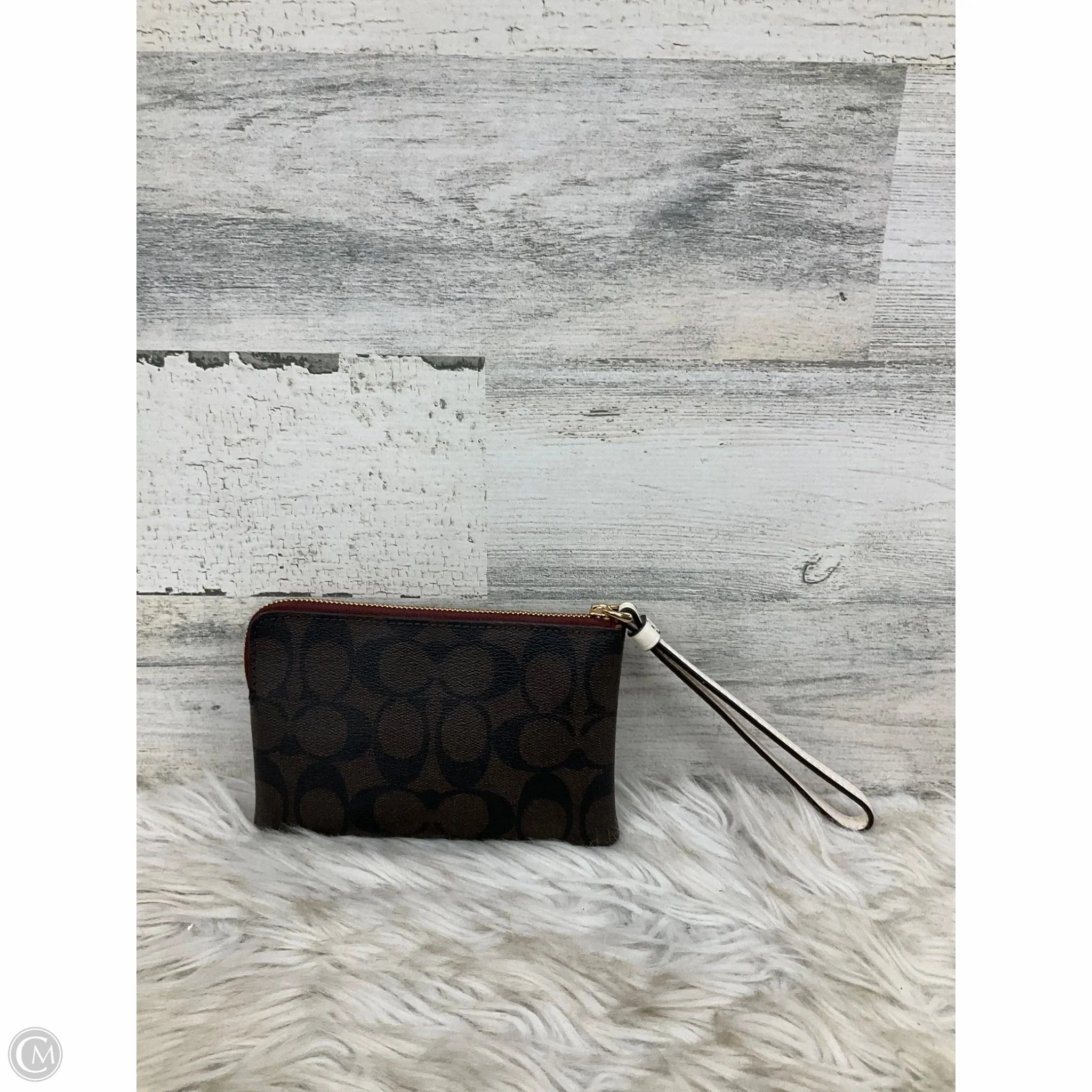 Wristlet Designer By Coach, Size: Medium