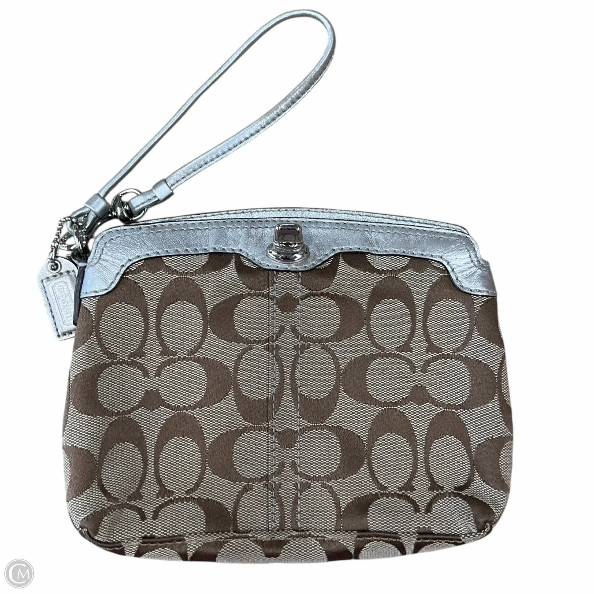 Wristlet Designer By Coach, Size: Medium