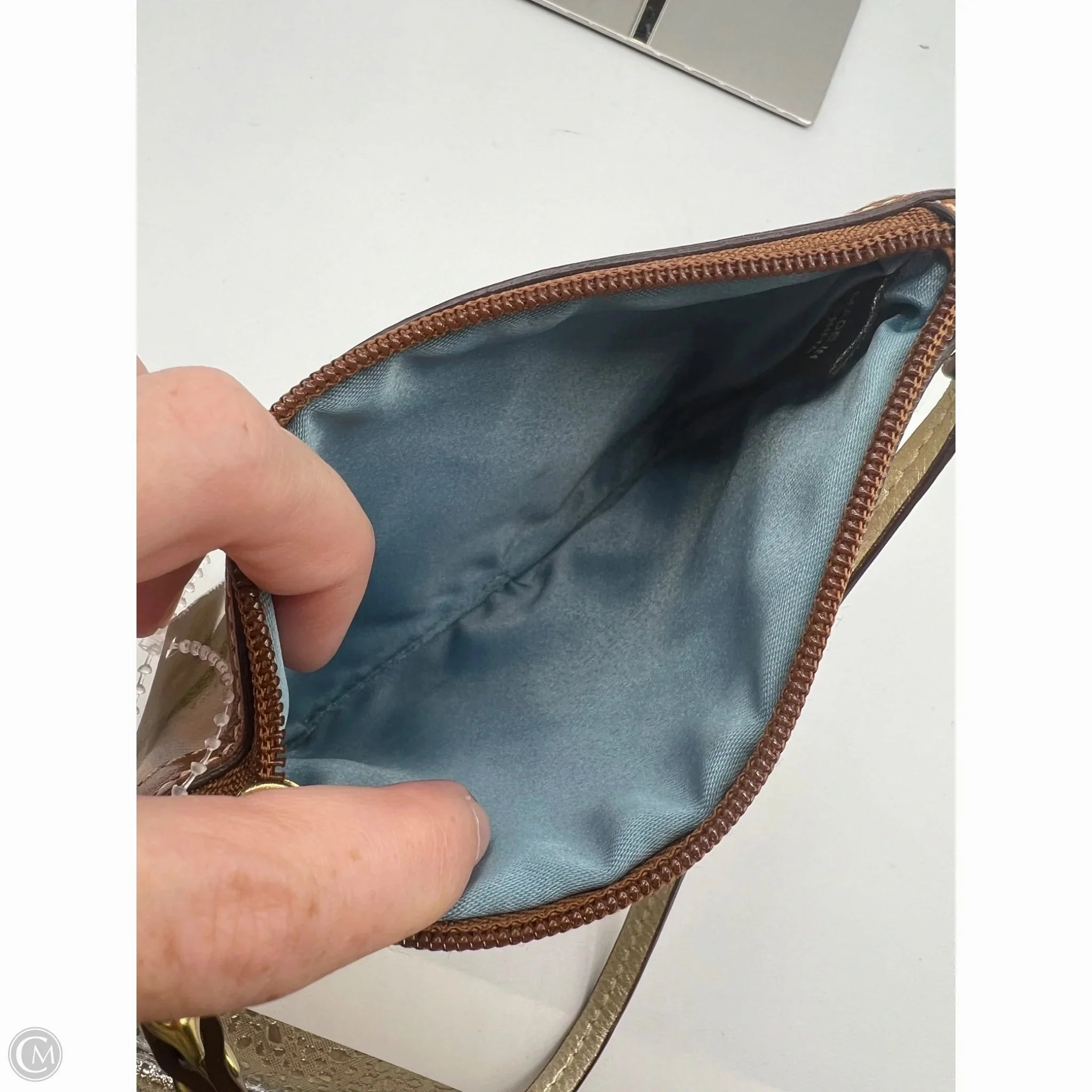 Wristlet Designer By Coach, Size: Small
