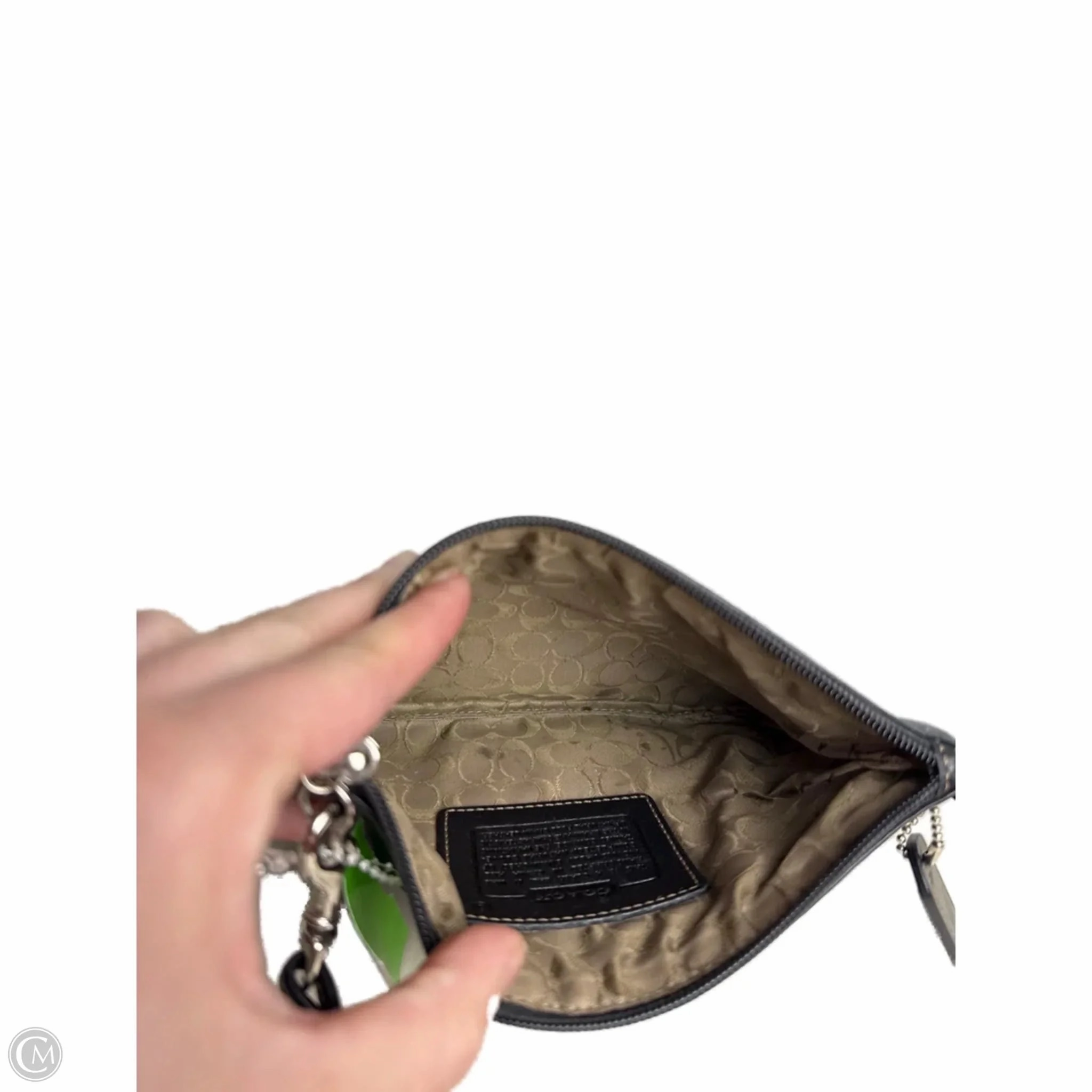 Wristlet Designer By Coach, Size: Small