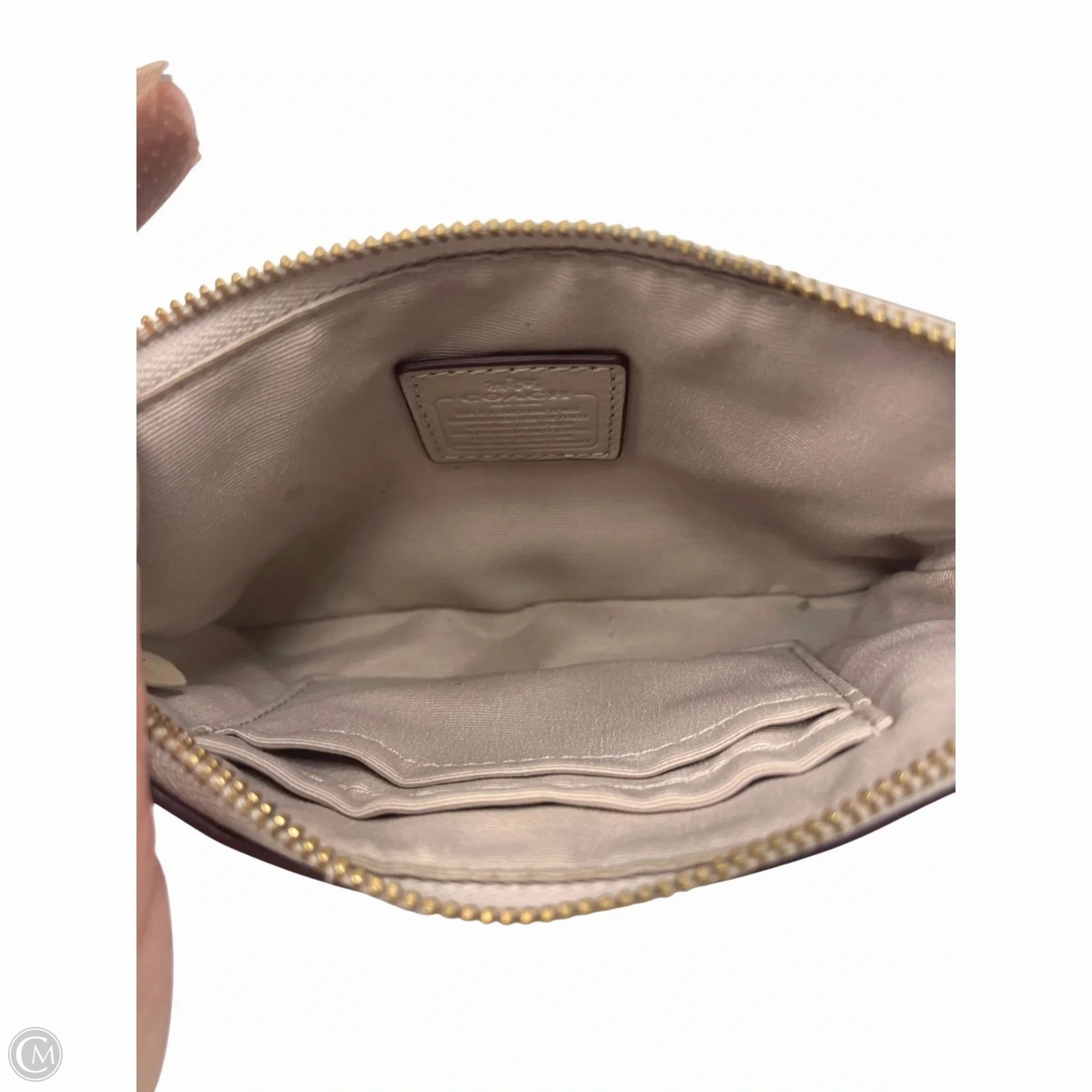 Wristlet Designer By Coach, Size: Small