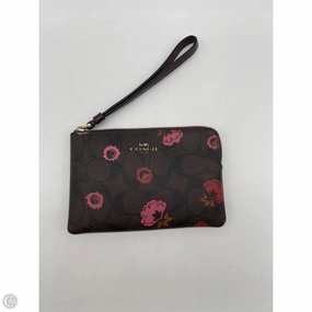 Wristlet Designer By Coach, Size: Small