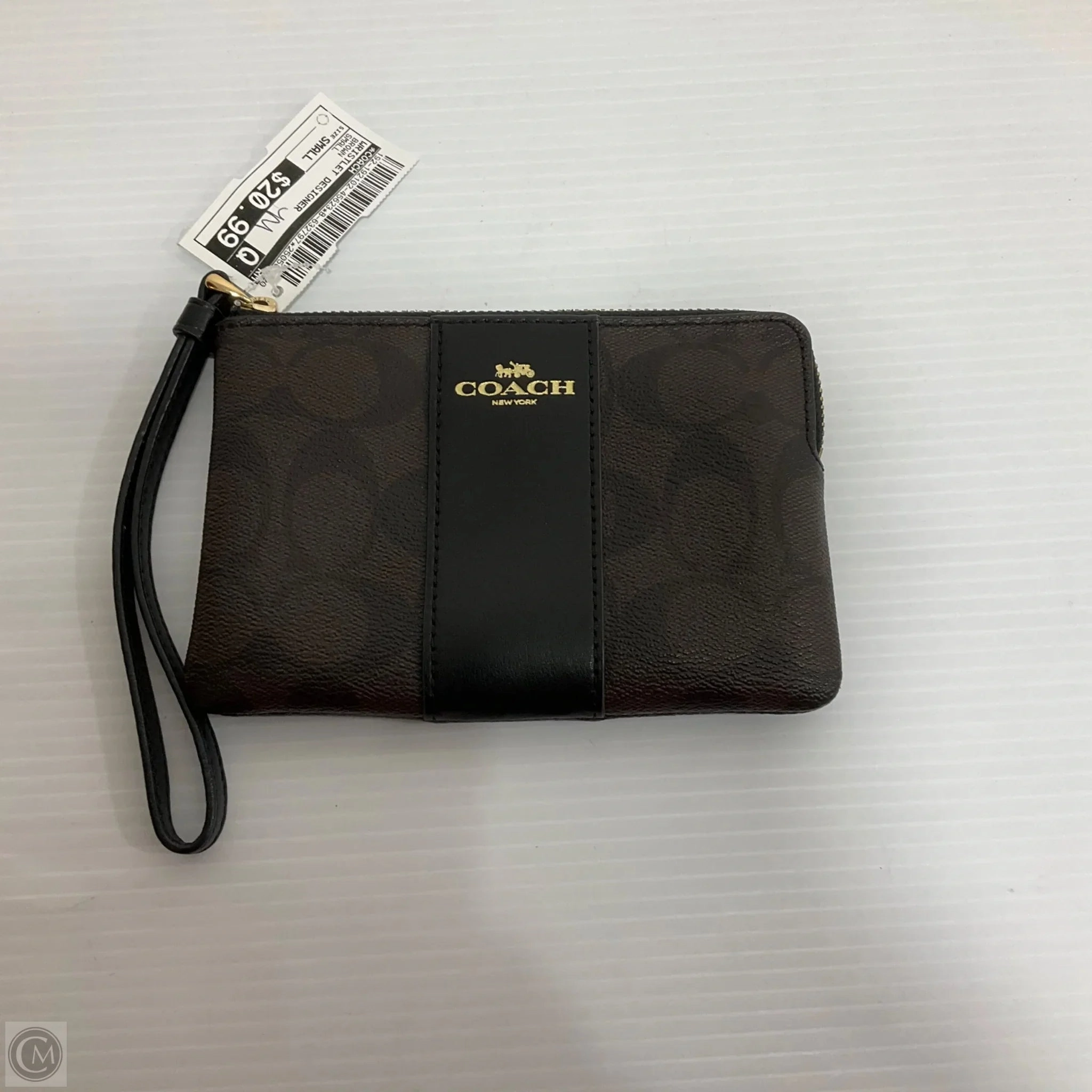 Wristlet Designer By Coach, Size: Small