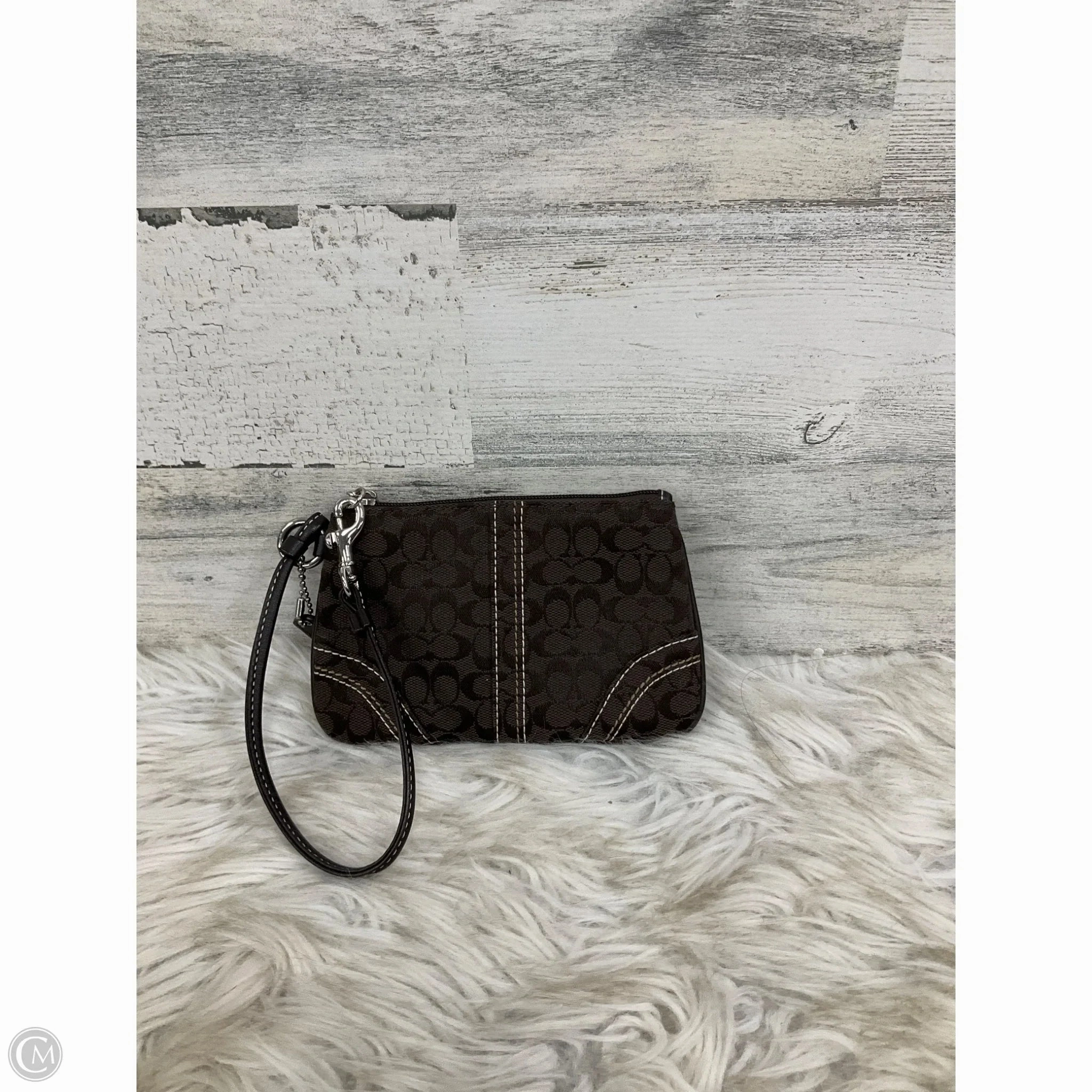 Wristlet Designer By Coach, Size: Small