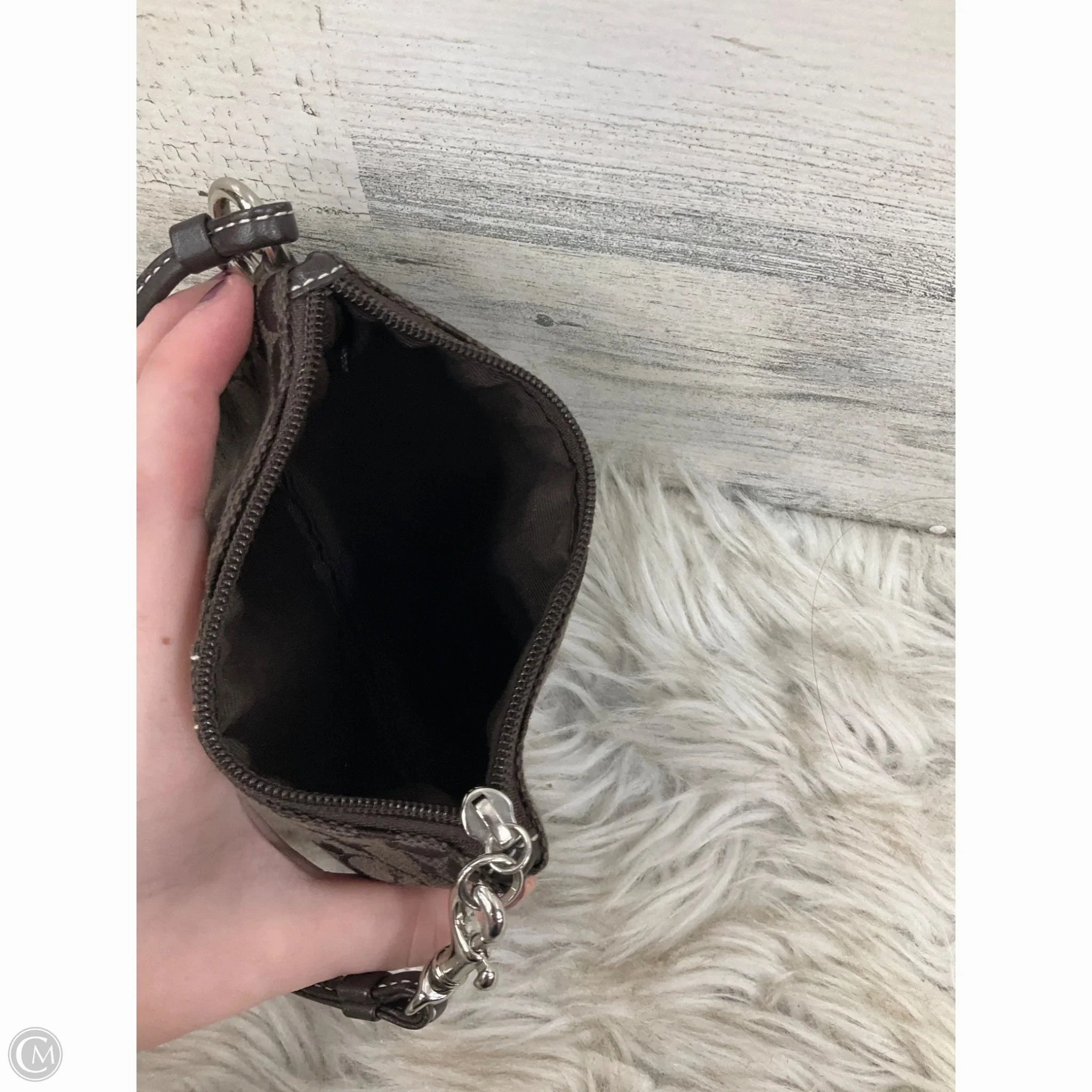 Wristlet Designer By Coach, Size: Small