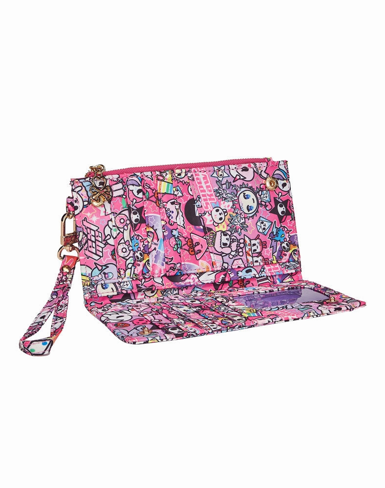 Y2Kawaii Snap Long Wallet