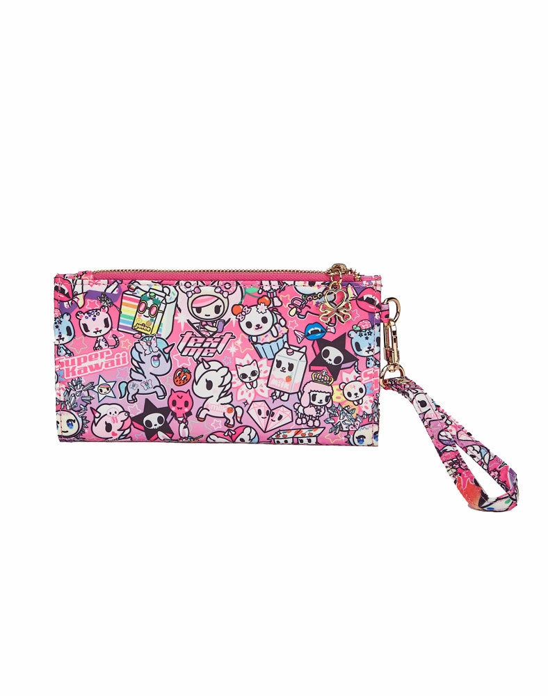 Y2Kawaii Snap Long Wallet