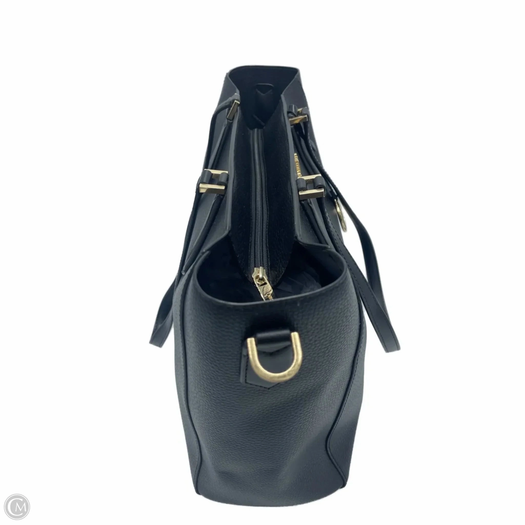 Zip-Top Tote / Leather Handbag Designer By Michael Kors